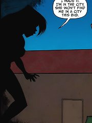 JKR comix. Delicious cartoon tits of sleeping blondy